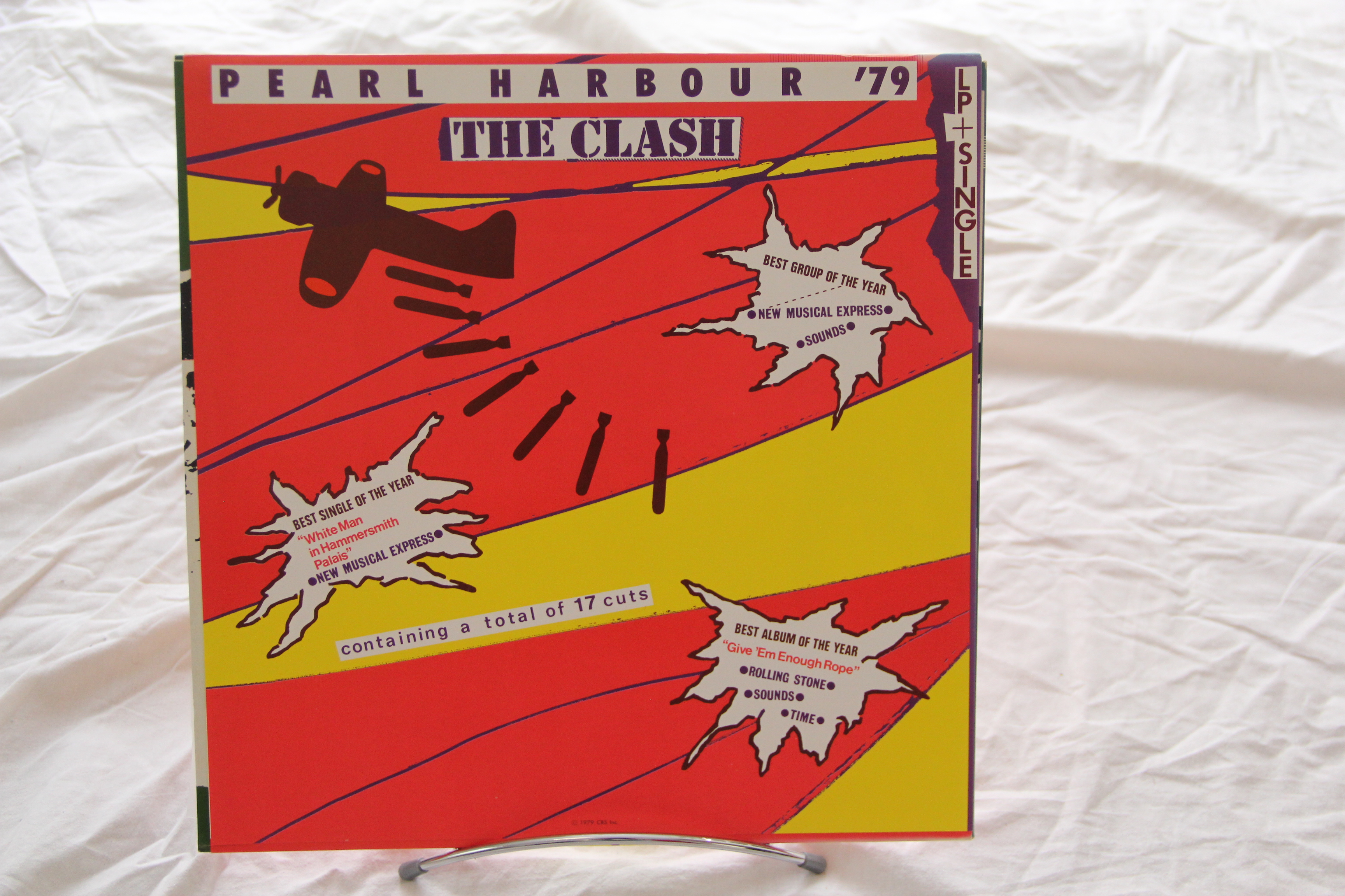 Pearl Harbour '79 The Clash Punk Vinyl LP US Epic 253P-139