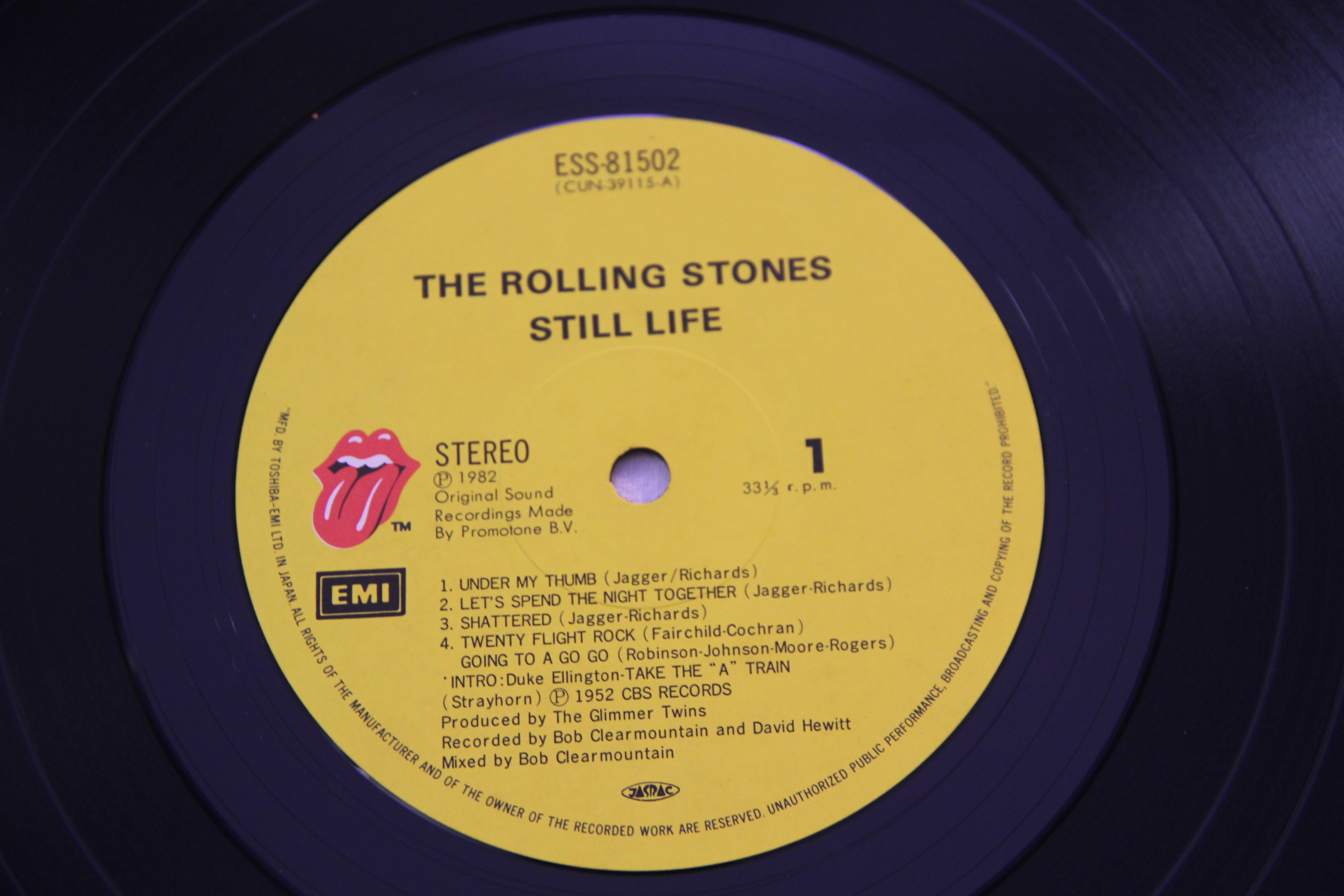 The Rolling Stones   Still Life (American Concert 1981) LP