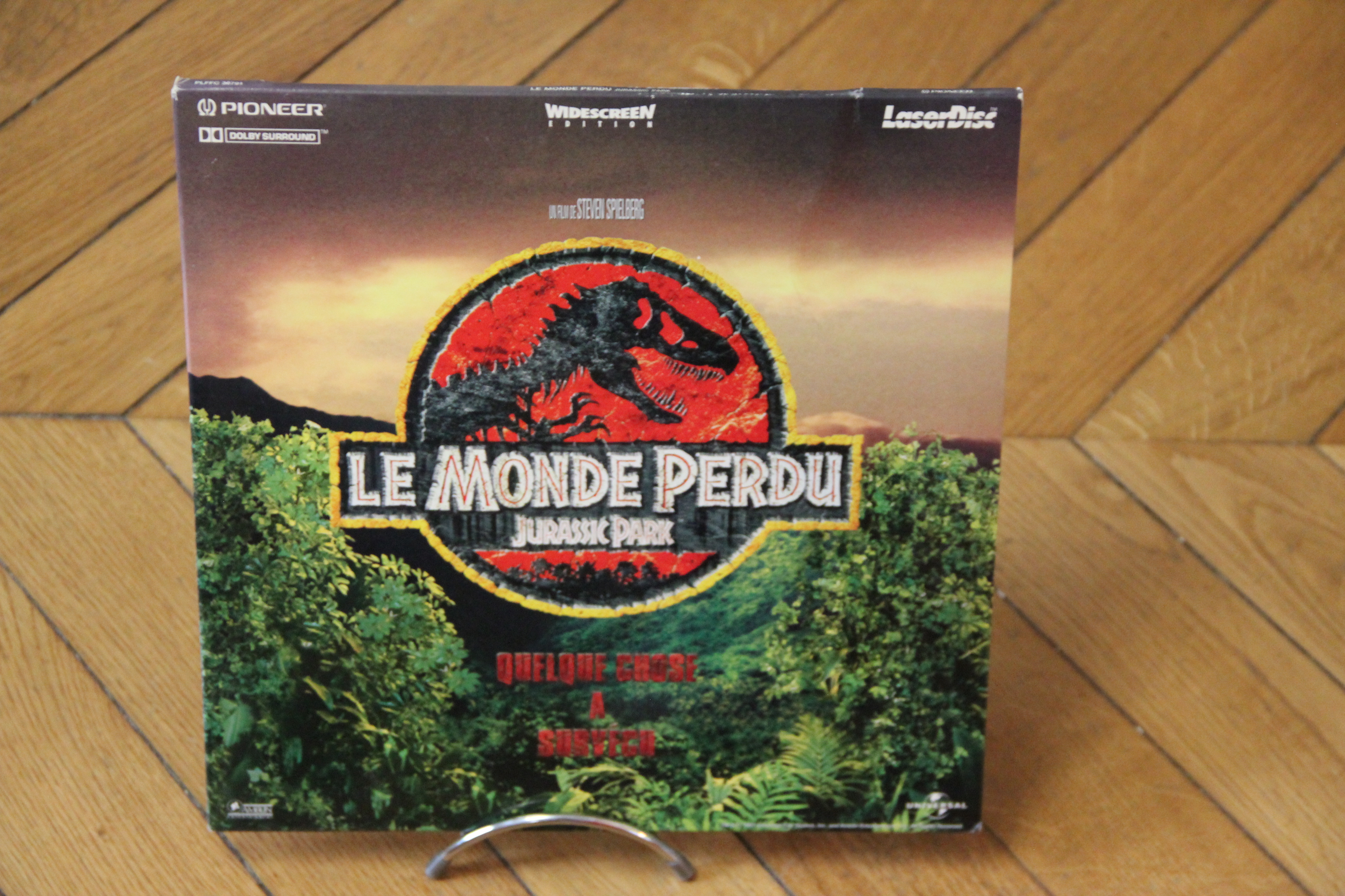 Jurassic Park Vintage Jurassic park good in the lost world laserdisc open but in grea