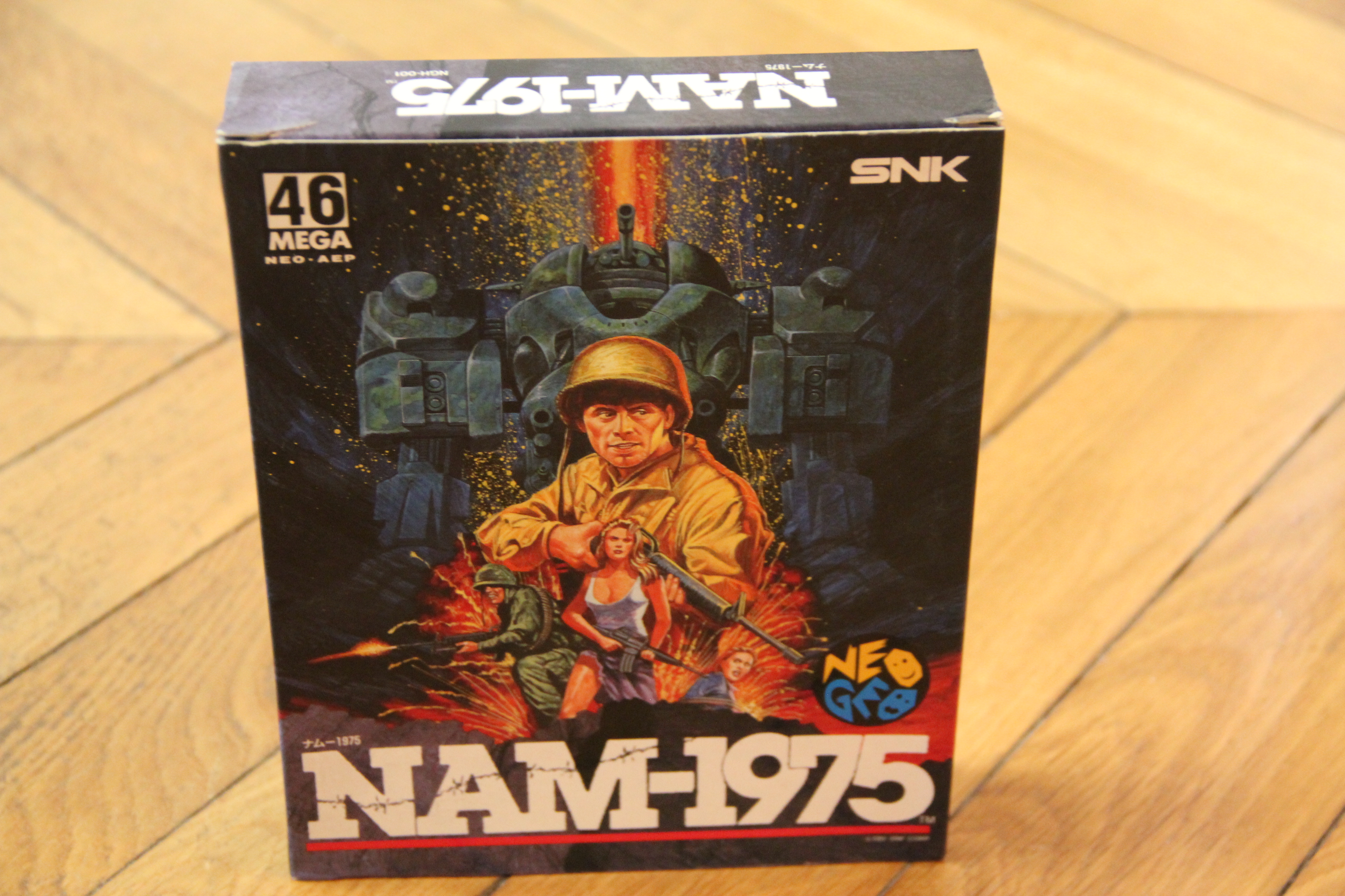 Nam-1975 Neo Geo SNK Japan Original + Manual GameNGH-001